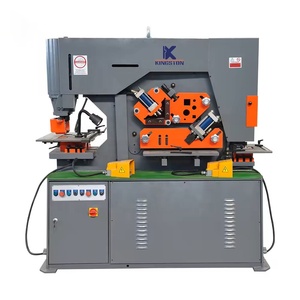 Q35Y 90 Ton Ahorro <span class=keywords><strong>de</strong></span> <span class=keywords><strong>espacio</strong></span> Diseño integrado Corte <span class=keywords><strong>de</strong></span> acero compacto Cizalla que forma Ironworker hidráulico - Product Image 1