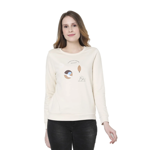 Sudadera con Capucha de Punto para Mujer, Talla Grande, Personalizada, con Estampado, de Algodón y Elastano, Forrada, de Alta Calidad, Informal, Ecológica, para Otoño - Product Image 4