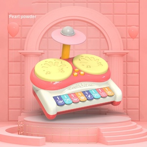 Wholesale Children Education 8-Key Electronic <b>Keyboard</b> Drum Toys Piano Drum Musical Instruments Toys - Product Image 2