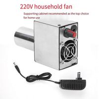 Ventilateur portable multifonctionnel pour poêle à bois, barbecue, allume-feu USB, démarreur manuel d'huile usagée 12V 100W
