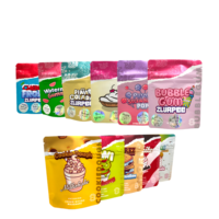 Sacs refermables écologiques jetables en plastique avec valve pour l'emballage de biscuits et de snacks, taille personnalisée disponible