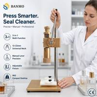 Machine à sertir manuelle BANMO pour flacons de parfum en verre, presse à sertir de table pour pompe pulvérisatrice 13-22mm, huile essentielle CE