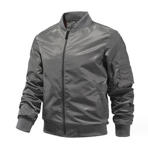Hombres primavera otoño deporte al aire libre cremallera Streetwear chaqueta táctica bombardero chaqueta Softshell nuevas chaquetas de piloto de vuelo - Product Image 5
