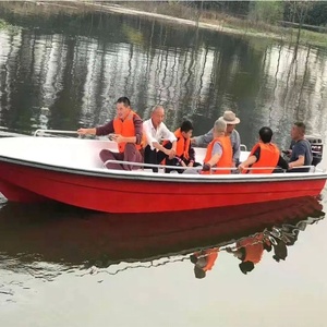 2025 nóng bán câu cá cứu hộ thuyền lũ sợi thủy tinh cứng nhắc thuyền cứu hộ để bán - Product Image 3