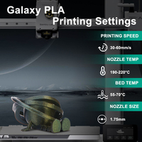 Filamentos Eryone Galaxy PLA 1,75mm 1KGroll para impresora 3D FDM
