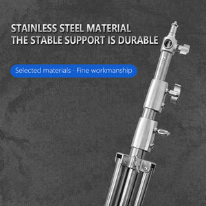 Heavy Duty 2.8M Edelstahl Stativ <span class=keywords><strong>Softbox</strong></span> Video Flash Regenschirme Reflektor Beleuchtung für Photo Studio - Product Image 3