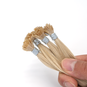 Extensions de cheveux Remy russes 100 % naturels non traités, double épaisseur, à kératine, lisses, pré-collées, mini pointes plates en K, 100 g, vente en gros - Product Image 3