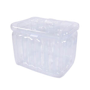 <span class=keywords><strong>Camping</strong></span> partie clair PVC seau à glace gonflable avec couvercle flottant refroidisseur gonflable glace bière bouteille refroidisseur bâton - Product Image 6