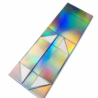 Boîtes cadeaux holographiques personnalisées avec aimants cachés, design pop-up pour emballage de cadeaux de marque, faible MOQ, vente en gros directe d'usine