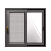 Aluminio Sala de estar Acero inoxidable Aleación de aluminio moderna Ventanas y puertas de aluminio corredizas Vertical 2 años