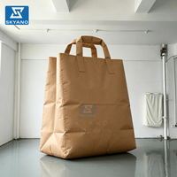 Modèle gonflable géant en papier kraft, modèle publicitaire gonflable en papier kraft, modèle gonflable personnalisable