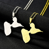 Guadeloupe Carte Caraïbes Cadeaux Décoration Collier Bijoux Accessoire Guadeloupe Drapeau Pendentif Bijoux Métal Souvenir Guadeloupe