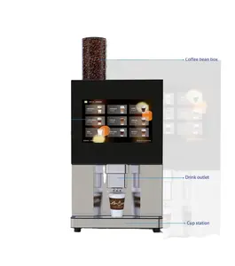 Máquina Expendedora de café molido fresco Máquina Expendedora de café de alta calidad con menor costo