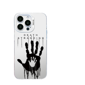เคส TPU ใสลายพิมพ์ด้วยมือสีดำ <span class=keywords><strong>Death</strong></span> <span class=keywords><strong>stranding</strong></span> เคสโทรศัพท์แบบนิ่มกันกระแทกสำหรับ iPhone 17 16 15 14 13 PRO MAX - Product Image 6