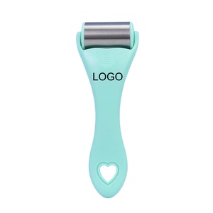 Rouleau de massage rafraîchissant en acier inoxydable pour le <span class=keywords><strong>visage</strong></span> et le corps - 19 cm avec poignée antidérapante (88g) - Product Image 1