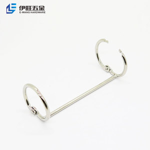 YIWANG Hot Sales Inner 32mm Two Rings Round Shape Calendar Binder Clips