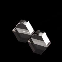 Prisme de guidage de lumière à angle droit en verre optique/ quartz/ saphir de marque Sanhang personnalisé, qualité de surface 40/20, BK7/K9L, garantie de 3 ans