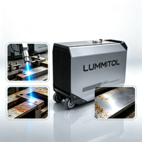 Pistolet laser de nettoyage de la rouille, machine portable de nettoyage au laser à fibre 100W 200W 500W 1000W 2000W, nettoyage laser des surfaces métalliques et en bois