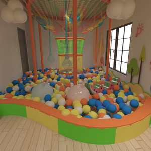 Kids Shopping Mall Center Commercial Parent Child <strong>Playroom</strong> Set up Indoor Play Area With Tree <strong>Decoration</strong> - Product Image 6