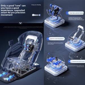 Lumbale Traktion Stretching Shiatsu Massage Bürostuhl 2025 4d Elektrischer Massage stuhl Luxus für ältere Menschen - Product Image 5