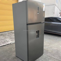 Réfrigérateur Samsung Grande Capacité Ménager, Congélateur Supérieur et Réfrigérateur Inférieur, Deux Portes, Distributeur d'Eau Argenté avec Éclairage LED