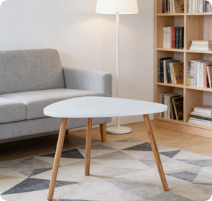 Meilleures ventes Nouveauté Table basse bon marché et Table basse à thé <span class=keywords><strong>blanche</strong></span> - Product Image 3