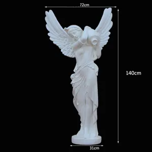 Westerse Custom Weeping Angel Graniet Grote Hars Met Verschillende Ontwerpen Hars Glasvezel Standbeeld