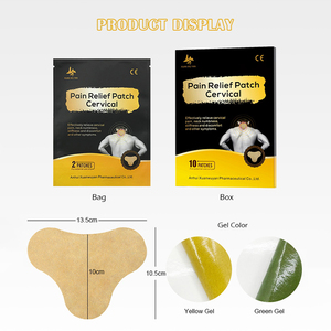 Parches Adhesivos Herbales para Aliviar el <span class=keywords><strong>Dolor</strong></span> <span class=keywords><strong>Cervical</strong></span>, Parches para el Cuello que Calman la Rigidez <span class=keywords><strong>Cervical</strong></span> y el Malestar del Cuello para el Cuidado Diario - Product Image 4