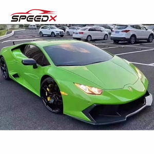 Parachoques delantero estilo <span class=keywords><strong>V</strong></span> para Lamborghini Huracan LP580 LP610 EVO actualización Vorsteiner estilo cuerpo Kit parachoques delantero - Product Image 3