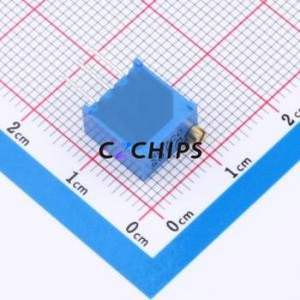 ตัวต้านทาน/โพเทนชิออมิเตอร์แบบปรับได้3299W-1-105LF ผ่านตัวต้านทาน (THT) 1Mohm 10% 500mW 100ppm/℃ - Product Image 2