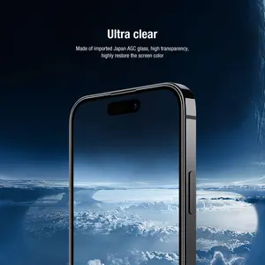 Mobile Phone Tempered Glass Screen Protector 3 In 1 Phone Camera Lens Protector Full Coverage Tempered Glass Screen Protector Set For IPhone 12 13 14 15 Pro Max Plus