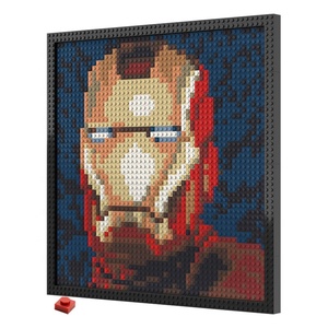 لوحات بناء فنية 48 × 48 بكسل 1 × 1 نقطط طوب حائط لوحات ديكور منزلي تصنعها بنفسك متوافقة مع شعار ألعاب هدايا نموذج لعبة - Product Image 1