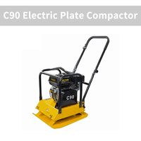 Fabricant: Compacteur portatif manuel vibrant de plat C-90 la machine électrique de bourreur de plat d'essence