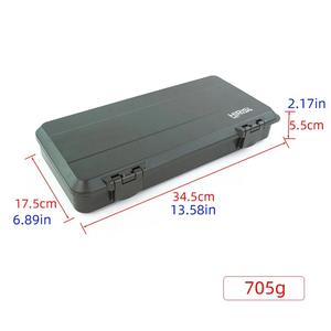 Caja de Pesca Hirisi para Carpas, Estuche de Almacenamiento de Herramientas Giratorias con 25 Anzuelos, Cajas de Accesorios de Pesca W521 - Product Image 3