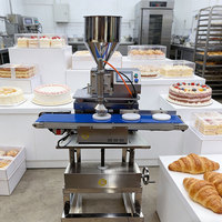 Machine de remplissage automatique quantitative Precision Piping Pro ZD200E-A pour gâteaux, lignes fines, points détaillés et revêtements lisses