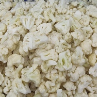 Vente chaude IQF Chou-fleur congelé Chou-fleur chinois fraîchement blanchi Prix en vrac Emballage en gros Légumes surgelés