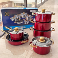 Batterie de cuisine à induction en acier inoxydable Poêle à frire antiadhésive Panelas Inox Casserole de cuisine Ensemble de casseroles