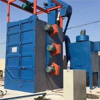 Equipo DE LIMPIEZA DE GRANALLADO/Máquina de granallado tipo gancho, granallado de granallado/Máquina de granallado profesional con gancho
