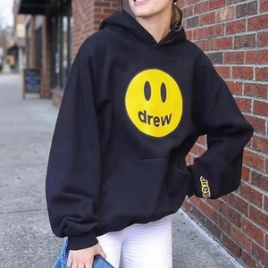 Sweat-shirts à capuche unisexes pour femmes, coupe classique, respirants, grandes tailles, avec logo imprimé sur le devant, parmi les plus vendus - Product Image 3