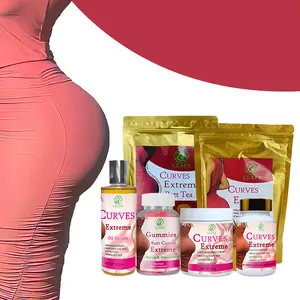 Le migliori curve di fianchi e glutei più grandi Set di pillole di crema per l'ingrandimento del sedere estremo Bbl Gummies Maca Pour Des Grosses Fesses Set