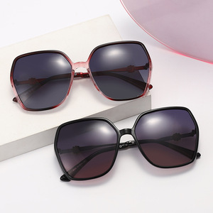 Women's Square <b>Sunglasses</b> 9050 UV400 Polarized <b>Gradient</b> TAC Lens Fashion Outdoor Sun Protection - Product Image 1