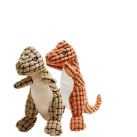 Jouet à mâcher pour animaux de compagnie en peluche douce en velours de maïs, écologique, de petite taille, mignon, résistant aux morsures, saveur de foie, vente en gros