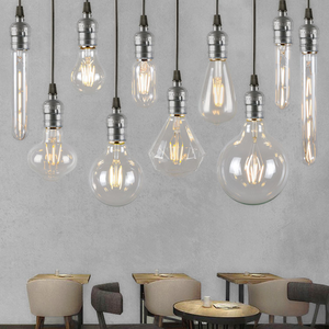 Nhà Máy giá bán buôn 2W 4W 6W 8W LED Edison ánh sáng đèn E26 E27 cổ điển LED bóng đèn dây tóc A19 st58 ST64 G80 G95 T30 T45 C35 - Product Image 1