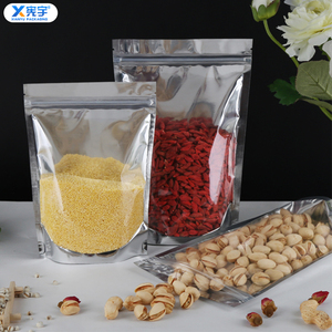 Sachet Doypack en aluminium transparent de qualité alimentaire, résistant à l'humidité, pour poudre d'épices (poivre du Sichuan, <span class=keywords><strong>cannelle</strong></span>) - Product Image 1