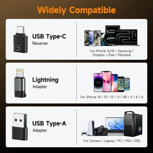 Microphone sans fil portable <span class=keywords><strong>COMICA</strong></span> Revo S, microphone professionnel pour interview, microphone pour reporter pour smartphone, pour interview et diffusion en direct - Product Image 2