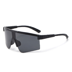 Sunglasses 2522 <b>Large</b> <b>Frame</b> Metal PC Lens UV400 Protection Unisex Outdoor Cycling Fashionable Colorful - Product Image 2
