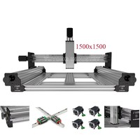Kit mécanique CNC QueenBee PRO/ULTRA 1500X1500 avec rail linéaire amélioré et système de tension Tingle, routeur graveur CNC à vis sans fin