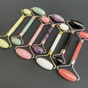 Roller Pijat Wajah Batu Kristal Grosir, Roller Jade, Set Pijat Wajah Gua Sha - Product Image 3