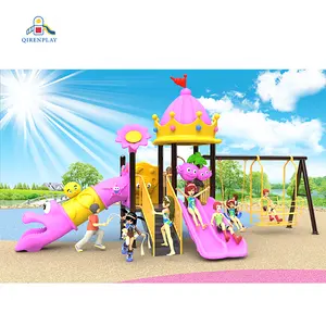 2024 Comunidade playground ao ar livre slide swing set crianças indoor playground equipamentos