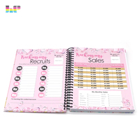 Carnet de notes A5 spirale personnalisé de qualité supérieure, journal, agenda, impression